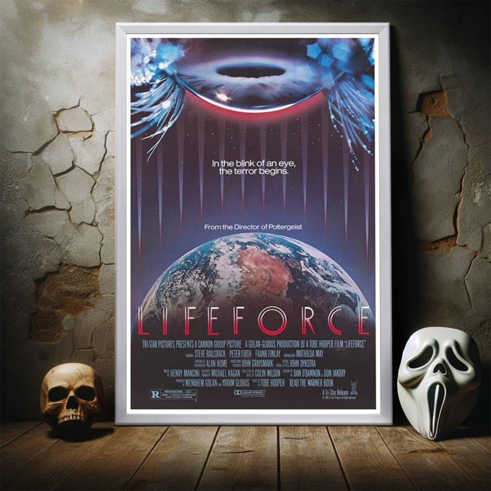 "Lifeforce" (1985) Framed Movie Poster