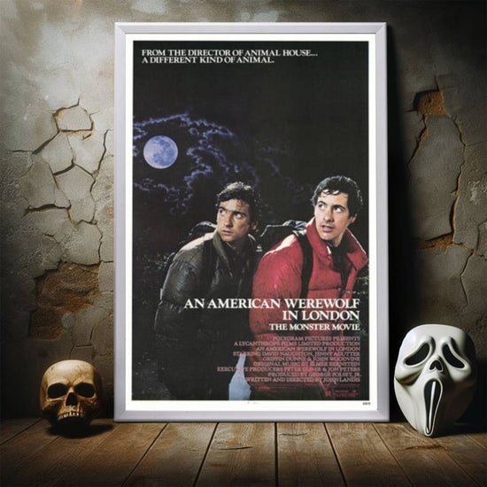 "American Werewolf in London" (1981) Framed Movie Poster