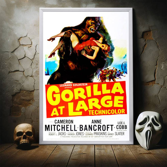 "Gorilla At Large" (1954) Framed Movie Poster