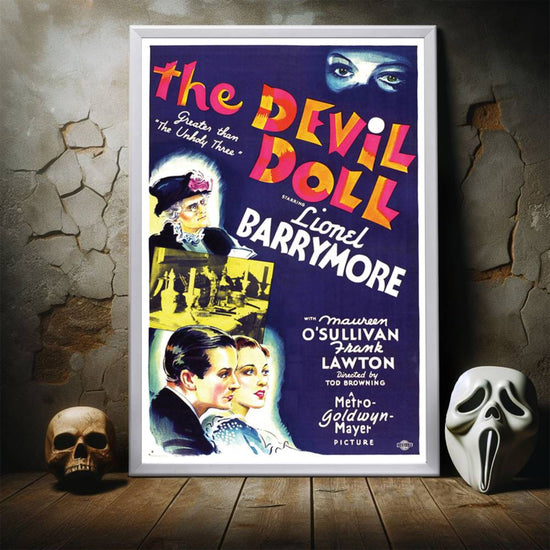 "Devil Doll" (1936) Framed Movie Poster