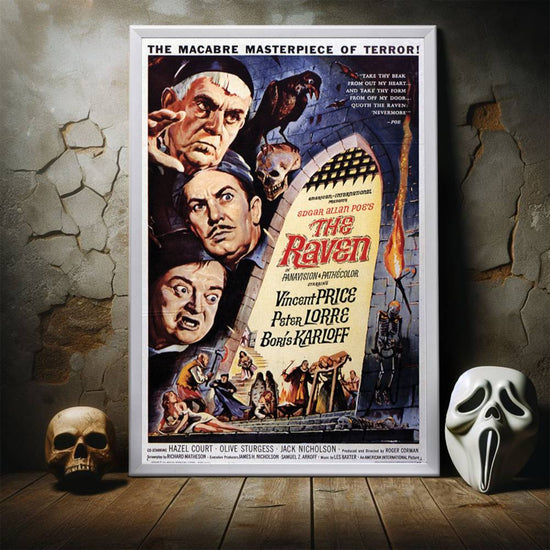 "Raven" (1963) Framed Movie Poster