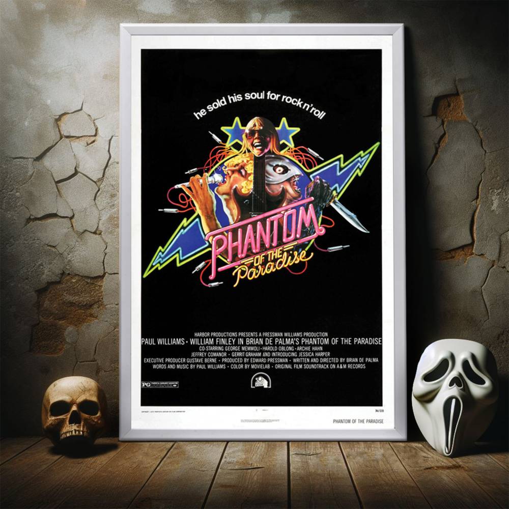 "Phantom Of The Paradise" (1974) Framed Movie Poster