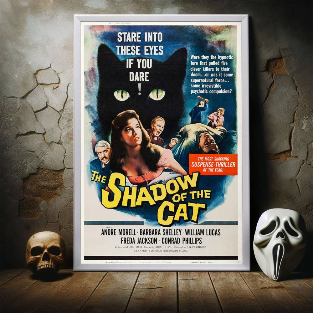 "Shadow Of The Cat" (1961) Framed Movie Poster