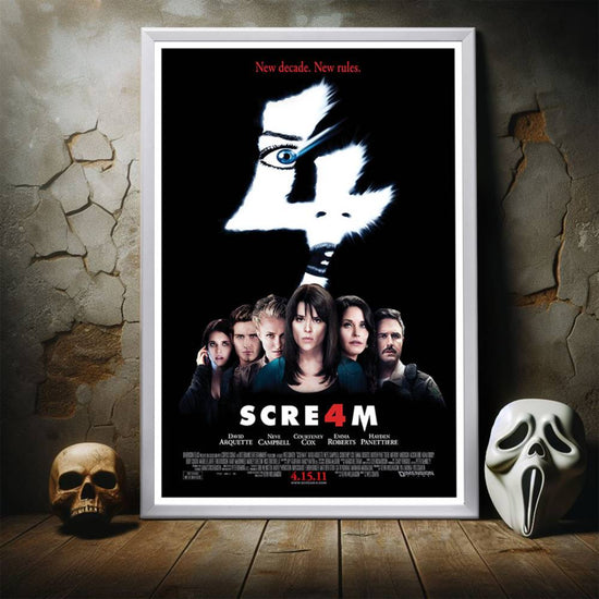 "Scream 4" (2011) Framed Movie Poster