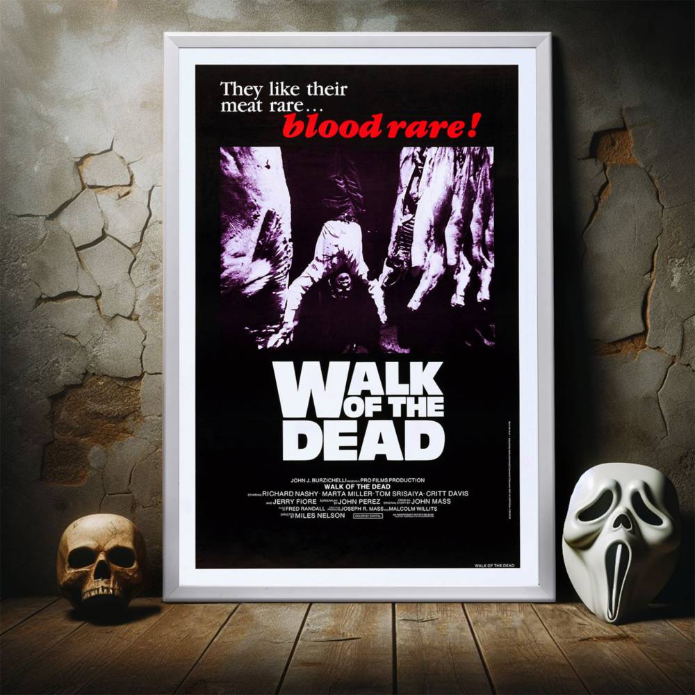 "Walk Of The Dead" (1973) Framed Movie Poster