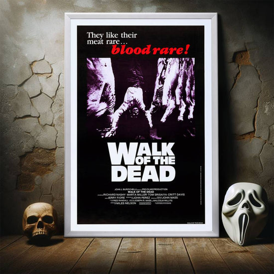 "Walk Of The Dead" (1973) Framed Movie Poster