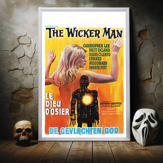 "Wicker Man" (1973) Framed Movie Poster