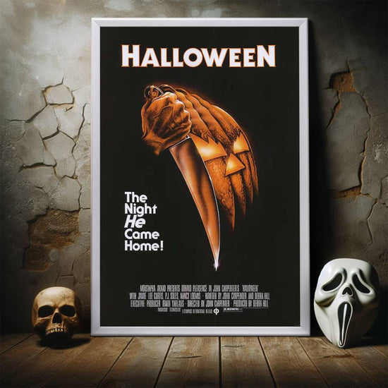 "Halloween" (1978) Framed Movie Poster