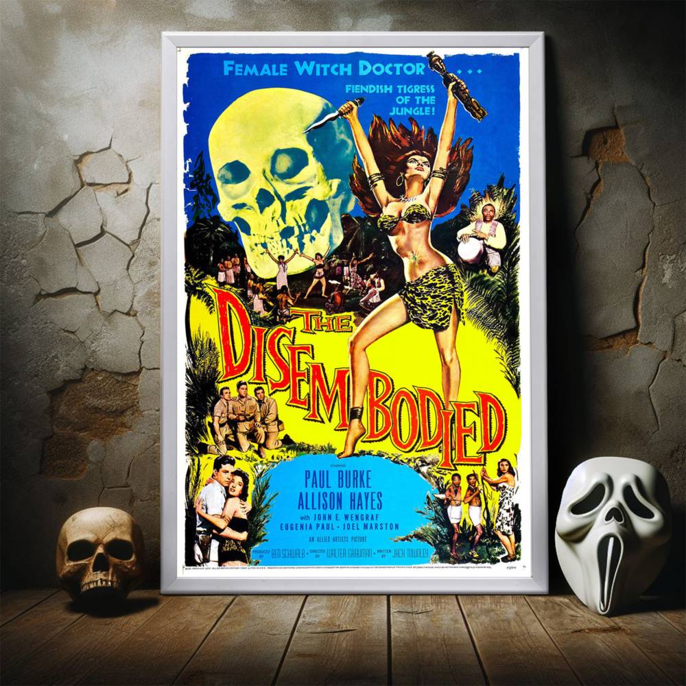 "Disembodied" (1957) Framed Movie Poster