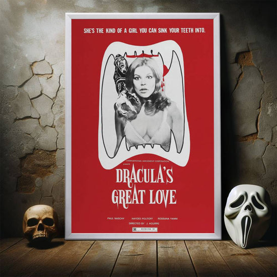 "Dracula's Great Love" (1972) Framed Movie Poster