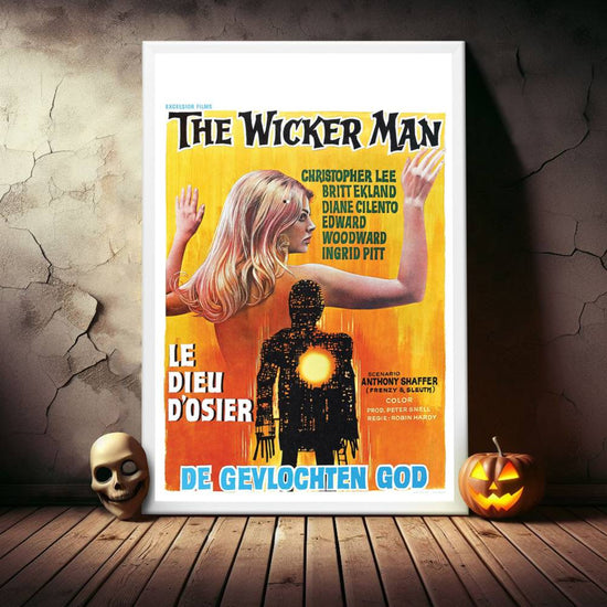 "Wicker Man" (1973) Framed Movie Poster