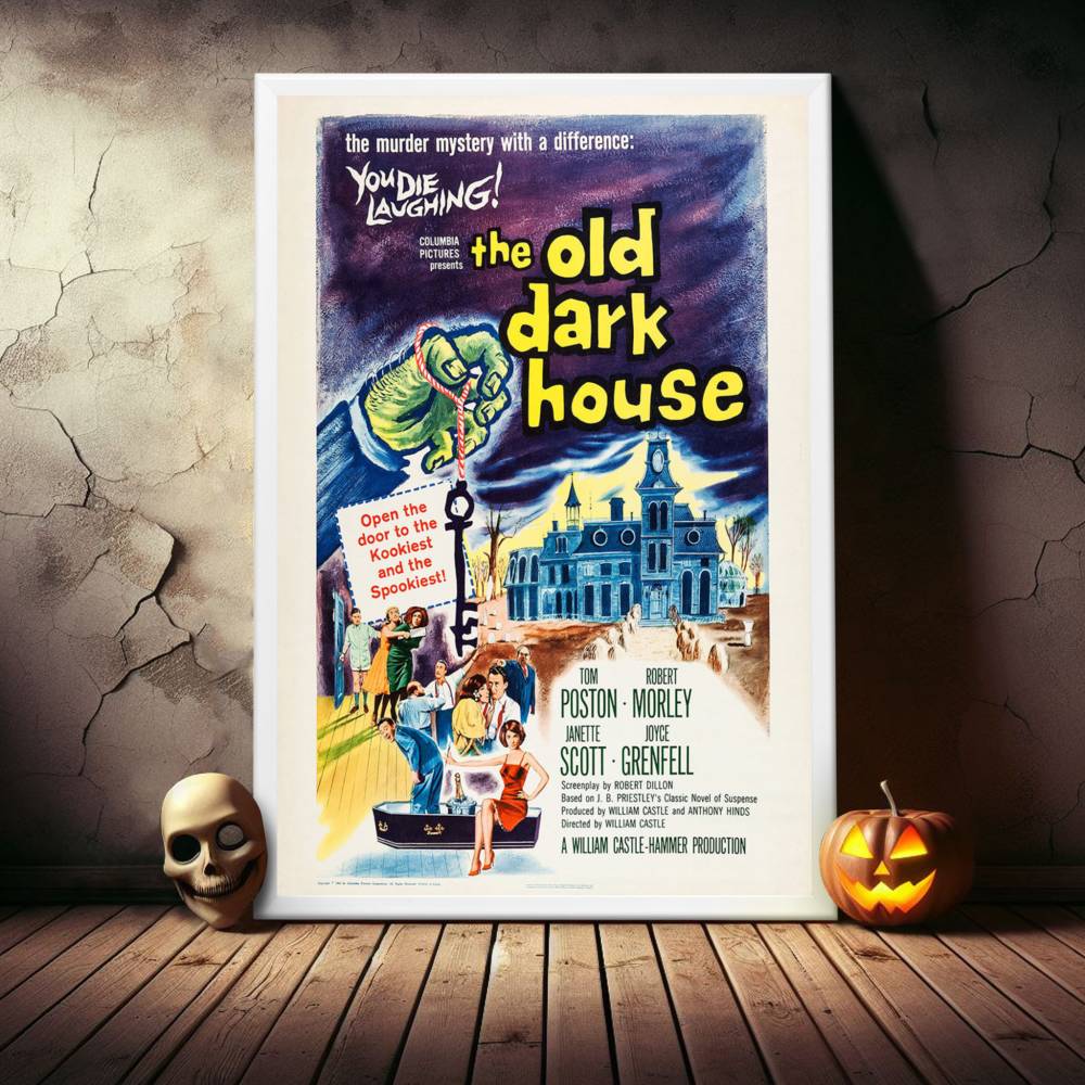 "Old Dark House" (1963) Framed Movie Poster