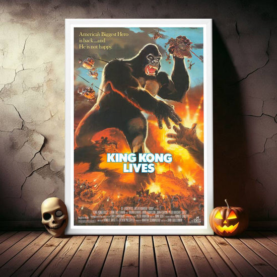 "King Kong Lives" (1986) Framed Movie Poster