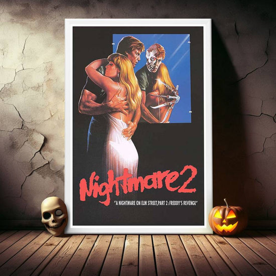 "Nightmare on Elm Street Part 2: Freddy's Revenge" (1985) Framed Movie Poster
