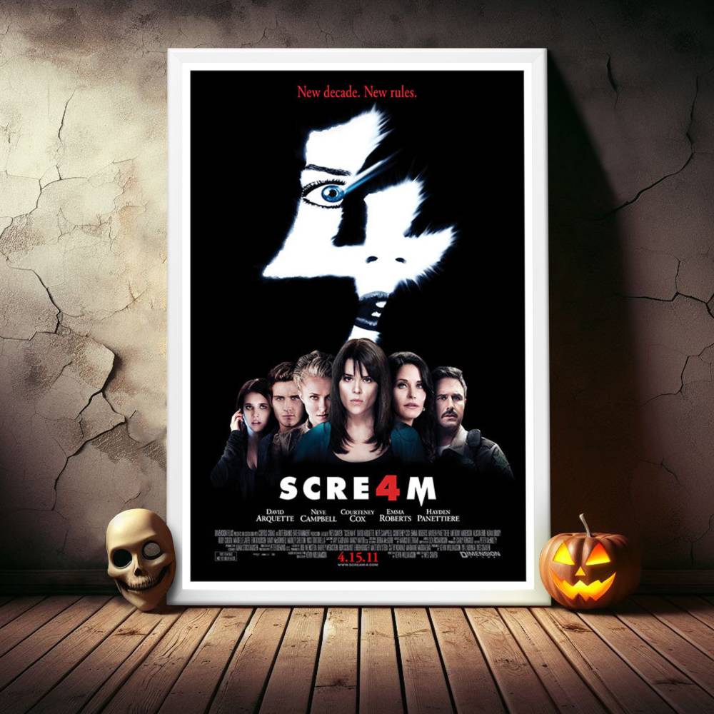 "Scream 4" (2011) Framed Movie Poster