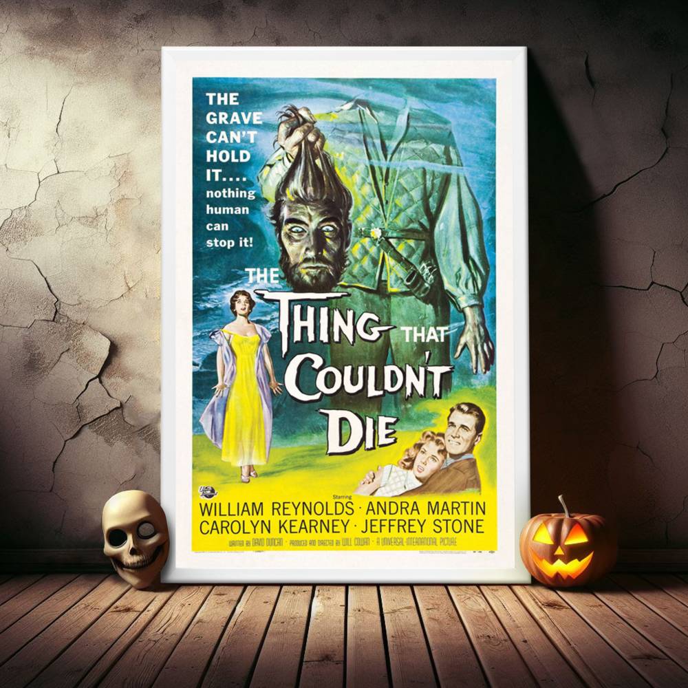 "Thing That Couldn't Die" (1958) Framed Movie Poster