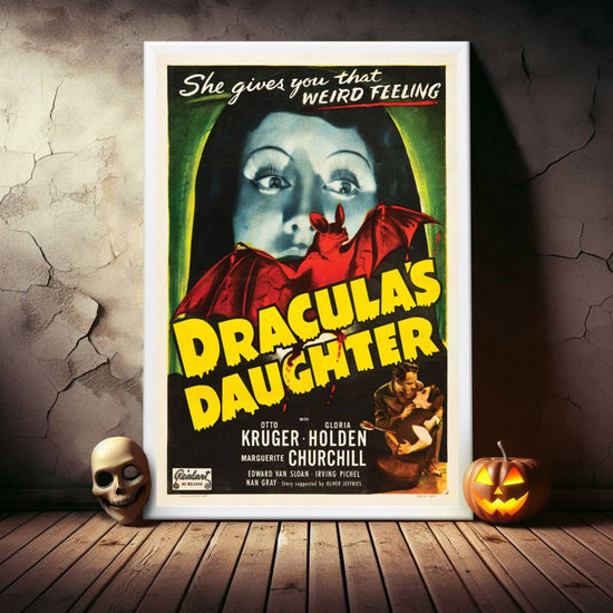 "Dracula's Daughter" (1936) Framed Movie Poster