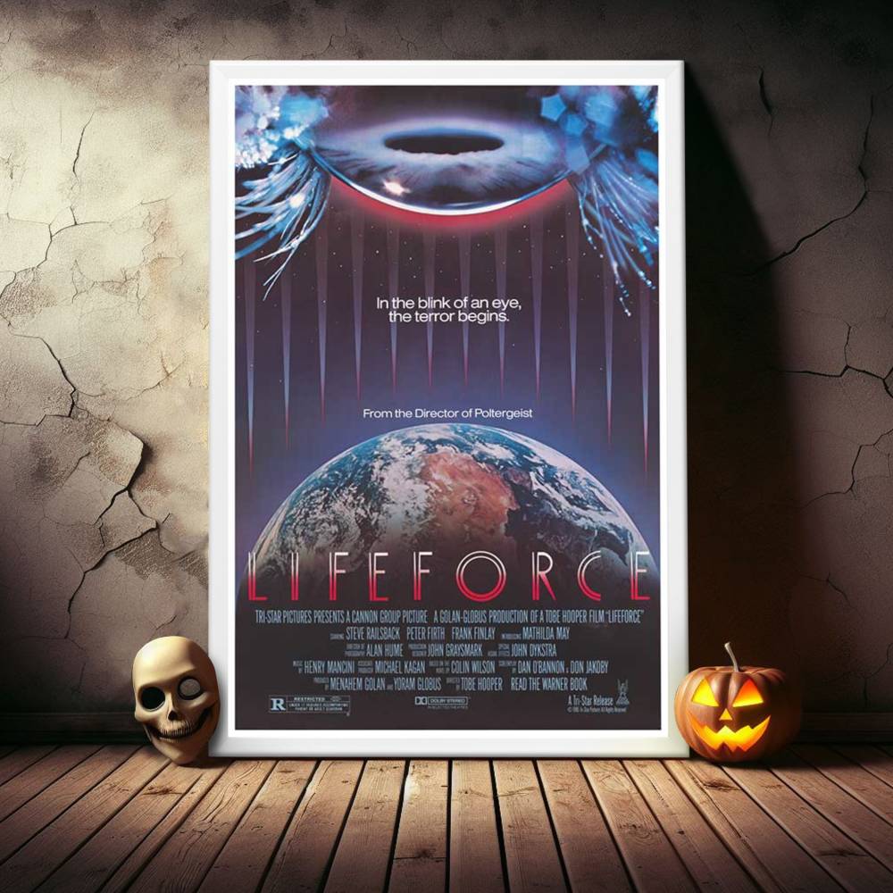 "Lifeforce" (1985) Framed Movie Poster