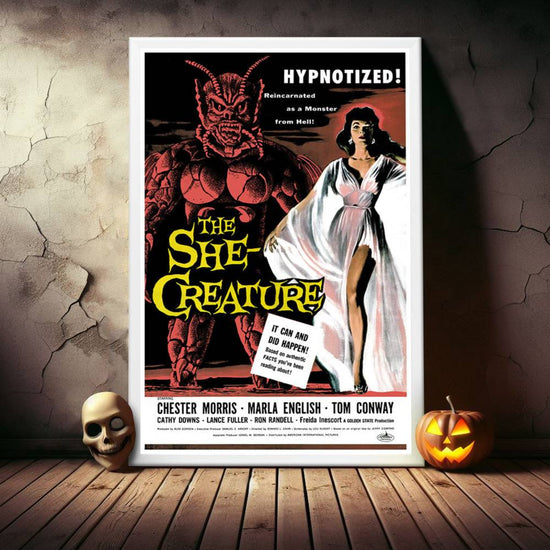 "She Creature" (1956) Framed Movie Poster