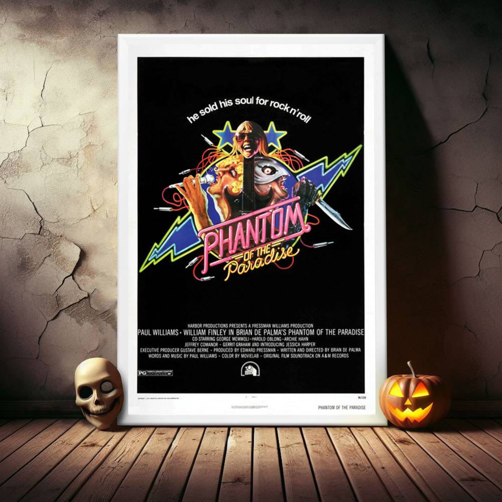 "Phantom Of The Paradise" (1974) Framed Movie Poster