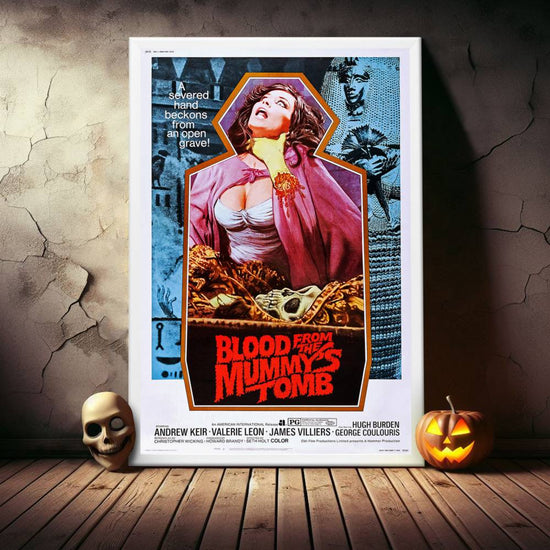 "Blood From The Mummy's Tomb" (1971) Framed Movie Poster