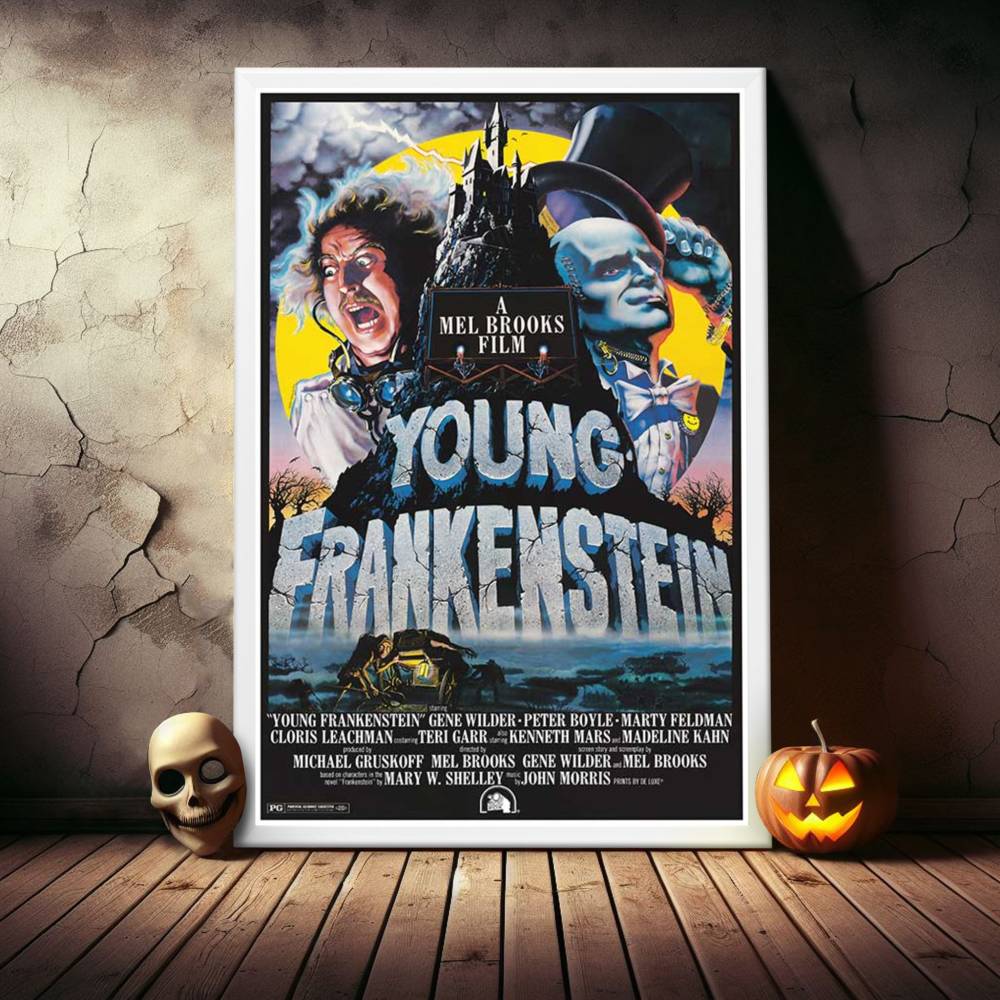 "Young Frankenstein" Framed Movie Poster