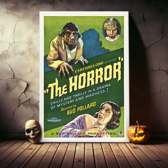 "Horror" (1932) Framed Movie Poster