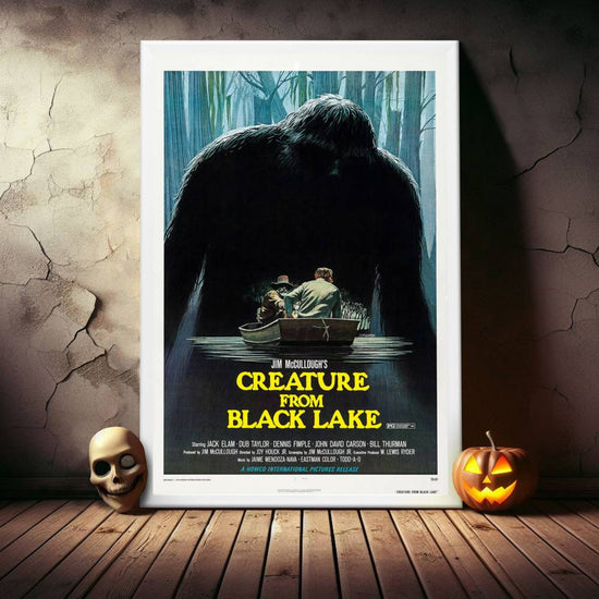 "Creature From Black Lake" (1976) Framed Movie Poster