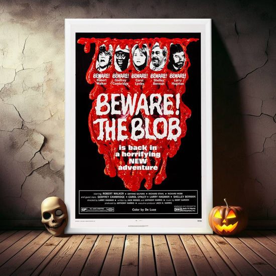 "Beware! The Blob" (1972) Framed Movie Poster