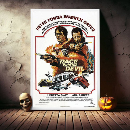 "Race With The Devil" (1975) Framed Movie Poster