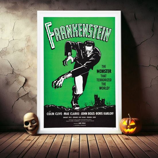 "Frankenstein" (1931) Framed Movie Poster