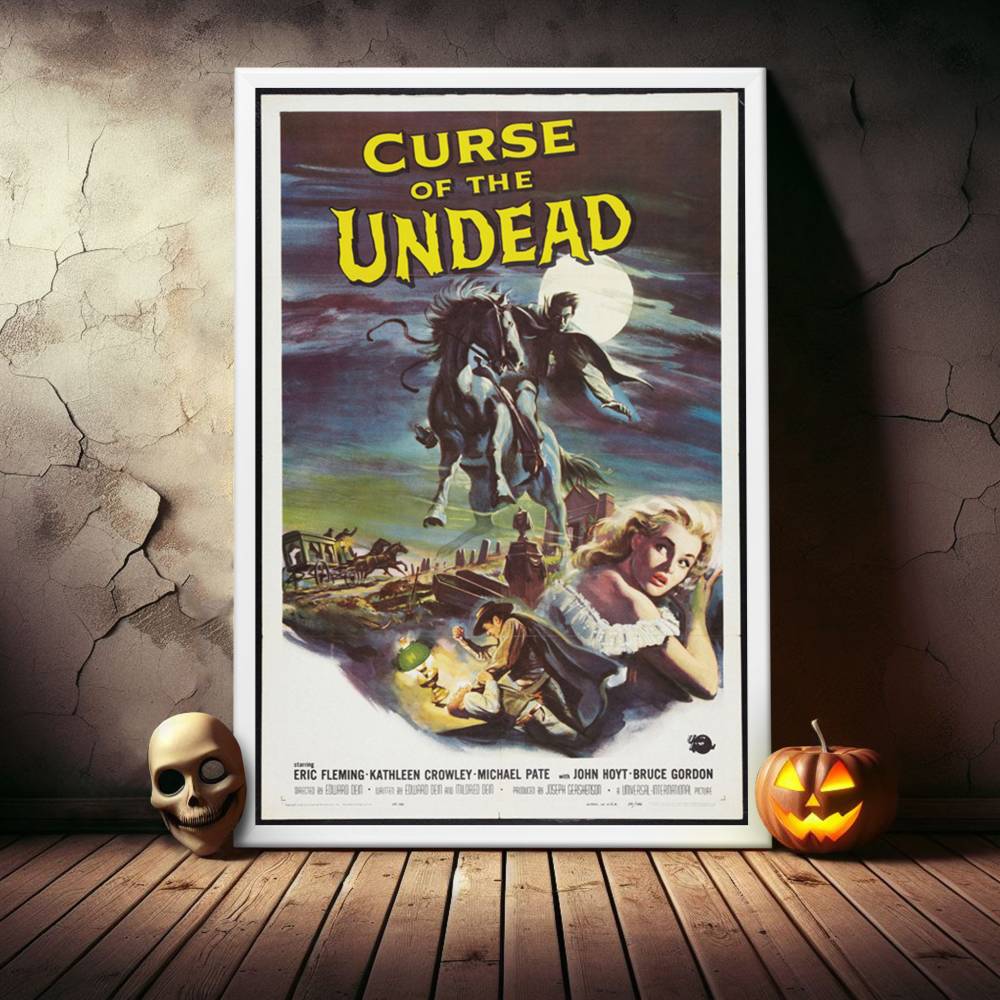 "Curse Of The Undead" (1959) Framed Movie Poster