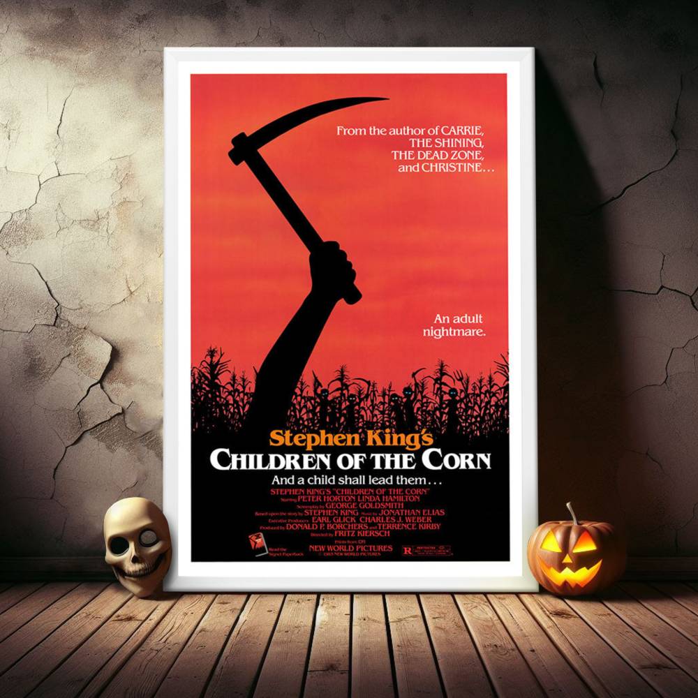 "Children of the Corn" (1984) Framed Movie Poster