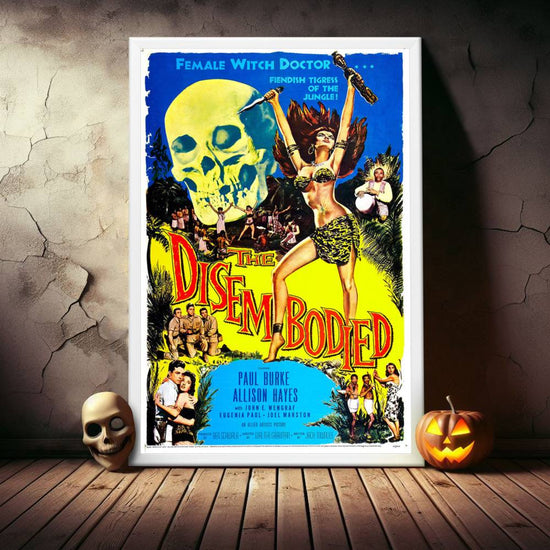 "Disembodied" (1957) Framed Movie Poster