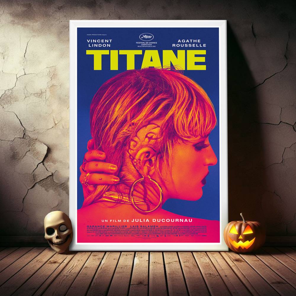 "Titane" (2021) Framed Movie Poster