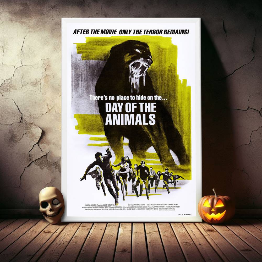 "Day Of The Animals" (1977) Framed Movie Poster