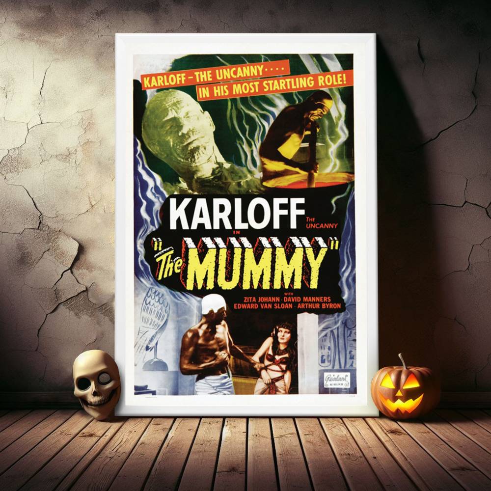 "Mummy" (1932) Framed Movie Poster