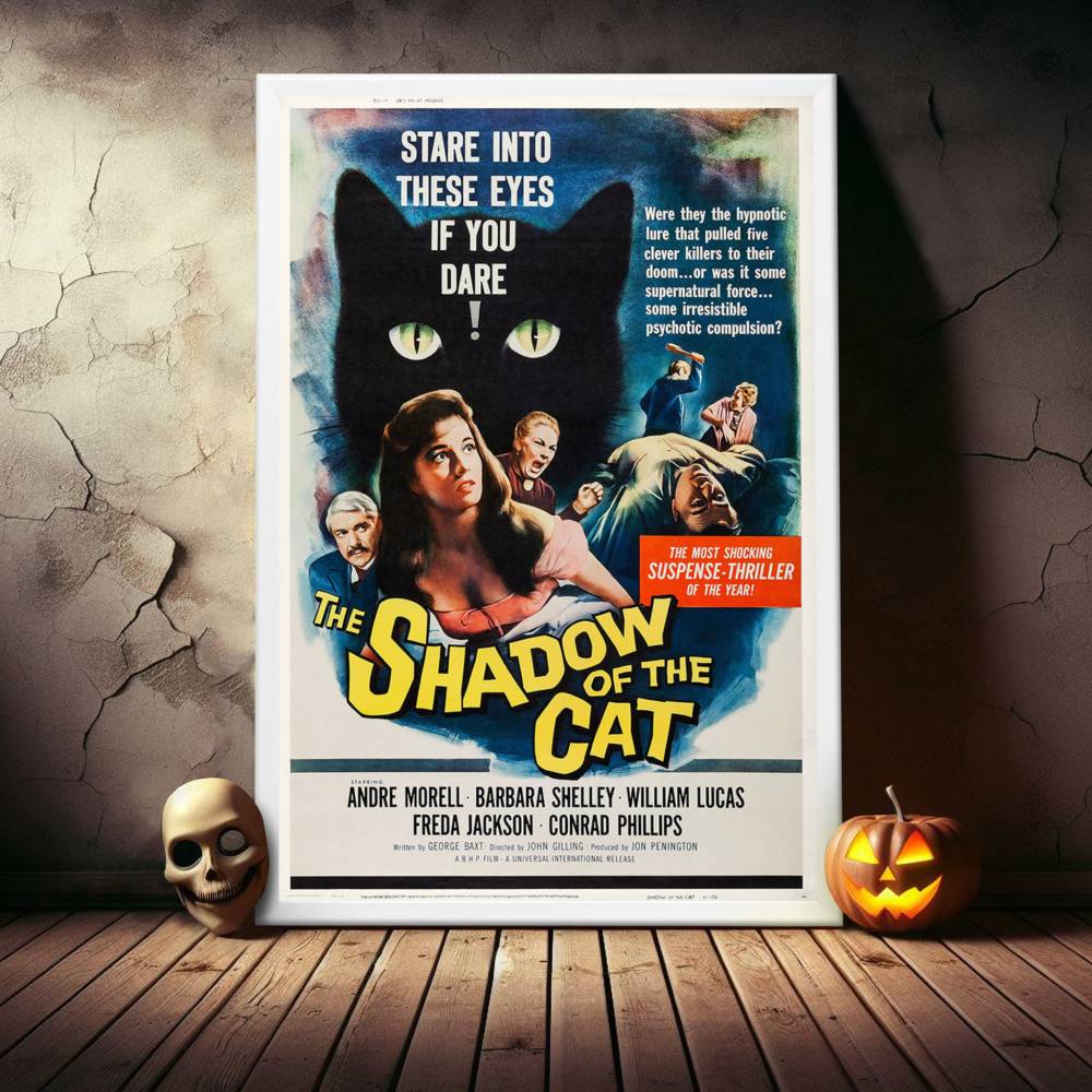 "Shadow Of The Cat" (1961) Framed Movie Poster