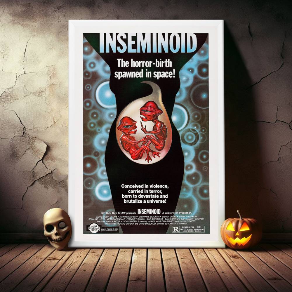 "Inseminoid" (1981) Framed Movie Poster