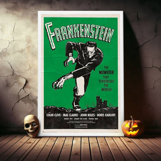 "Frankenstein" (1931) Framed Movie Poster
