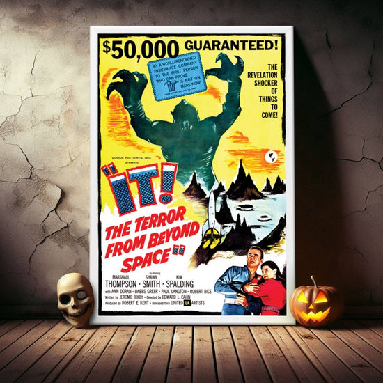 "It! The Terror From Beyond Space" (1958) Framed Movie Poster