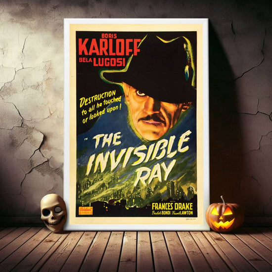 "Invisible Ray" (1936) Framed Movie Poster