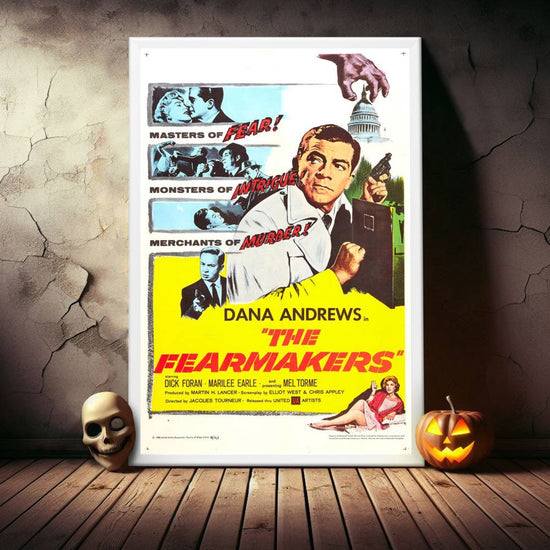 "Fearmakers" (1958) Framed Movie Poster