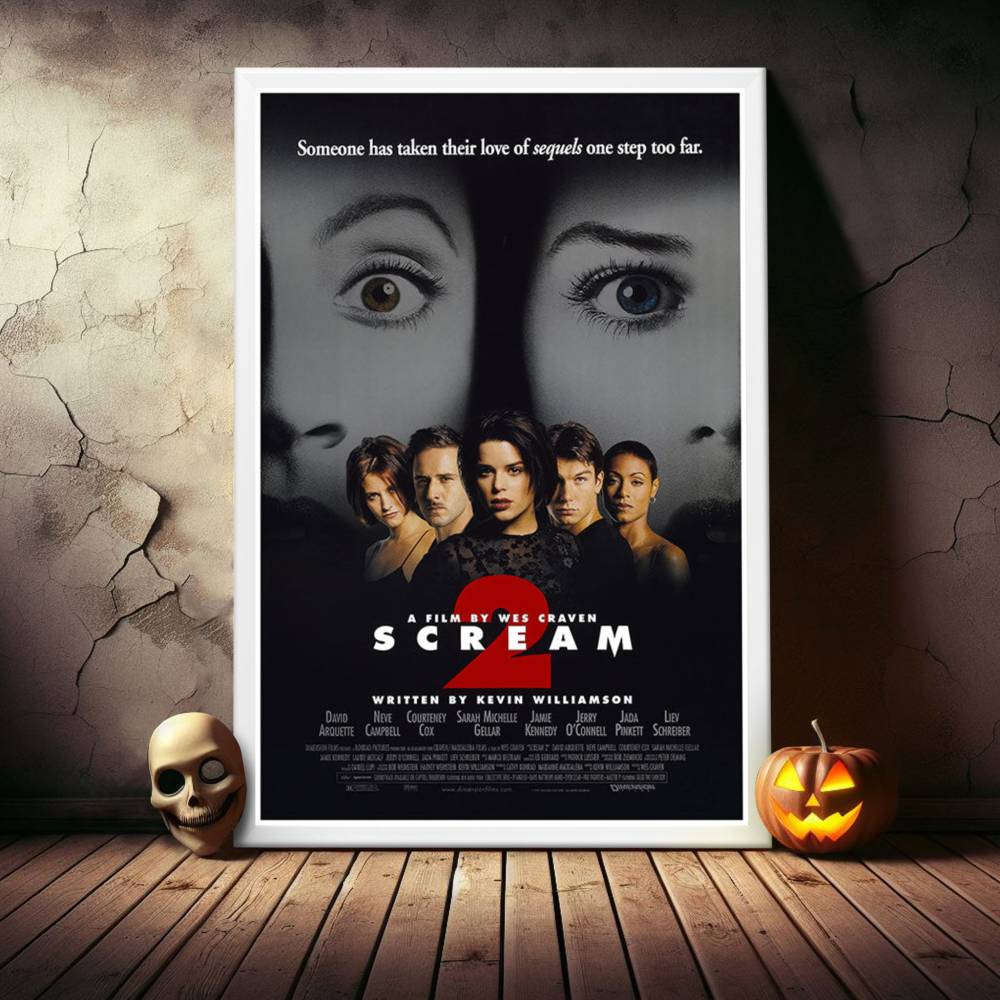 "Scream 2" (1997) Framed Movie Poster