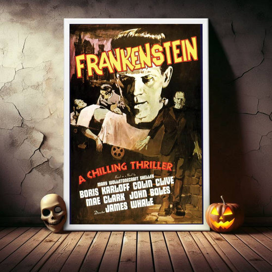 "Frankenstein" (1931) Framed Movie Poster