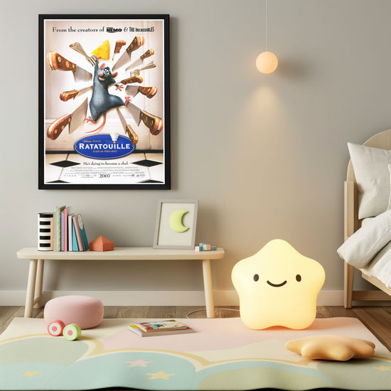 "Ratatouille" (2007) Framed Movie Poster