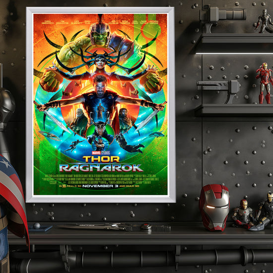 "Thor: Ragnarok" (2017) Framed Movie Poster