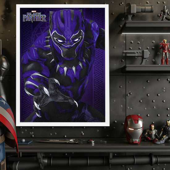 "Black Panther" (2018) Framed Movie Poster