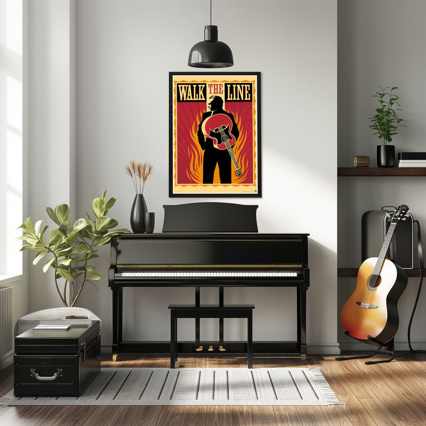 "Walk the Line" (2005) Framed Movie Poster