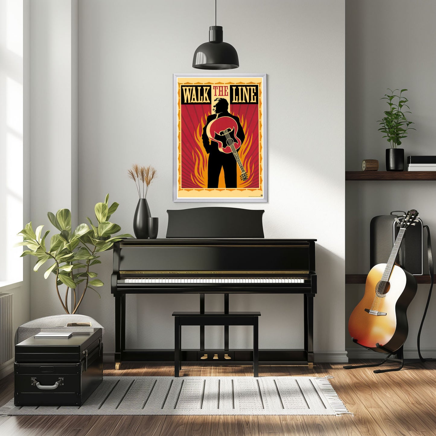 "Walk the Line" (2005) Framed Movie Poster